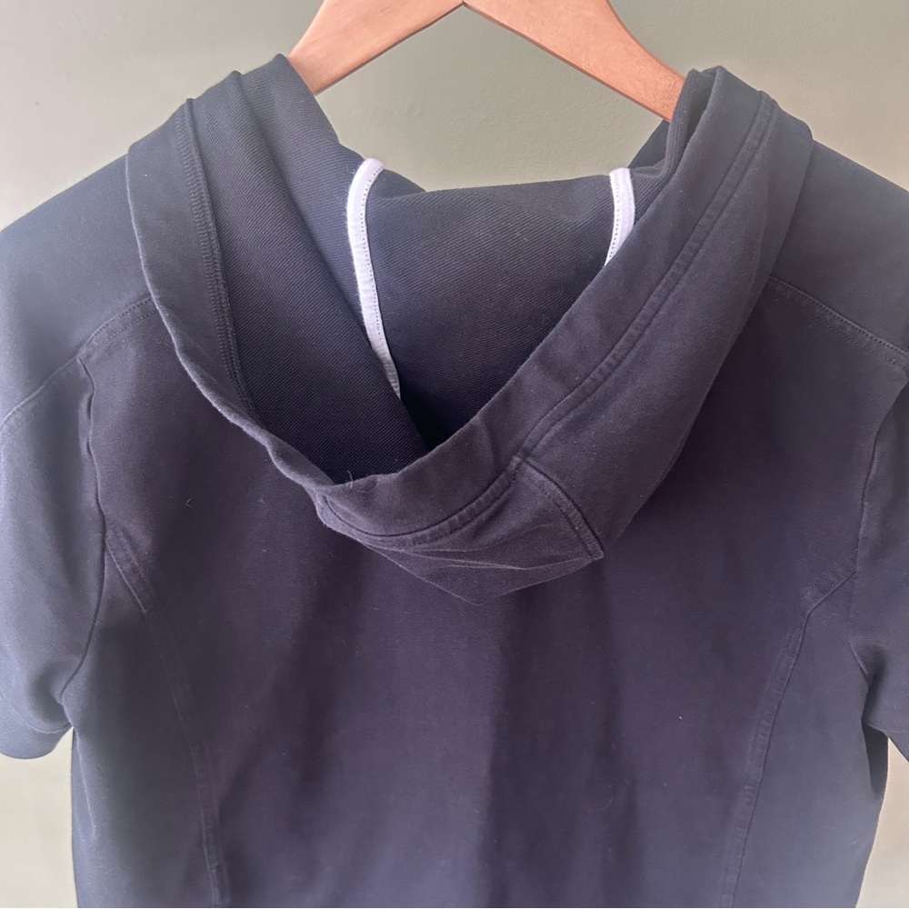 Lauren Ralph Lauren Active BlackWomen's Short Sleeve Zip-Up
Hoodie Sweatshirt XL - Picture 11 of 11